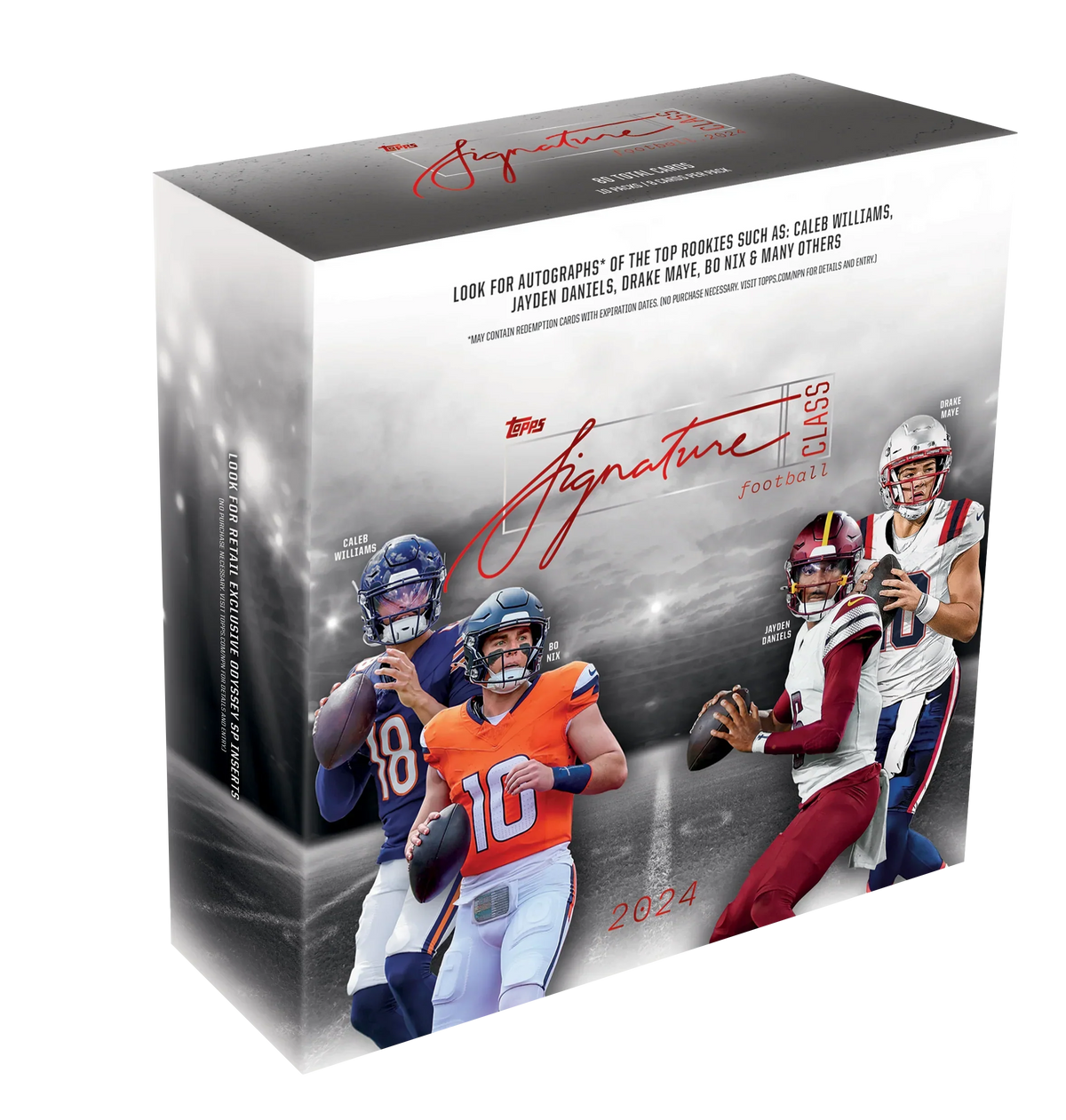 2024 Topps Signature Class Football Mega 20 Box Case