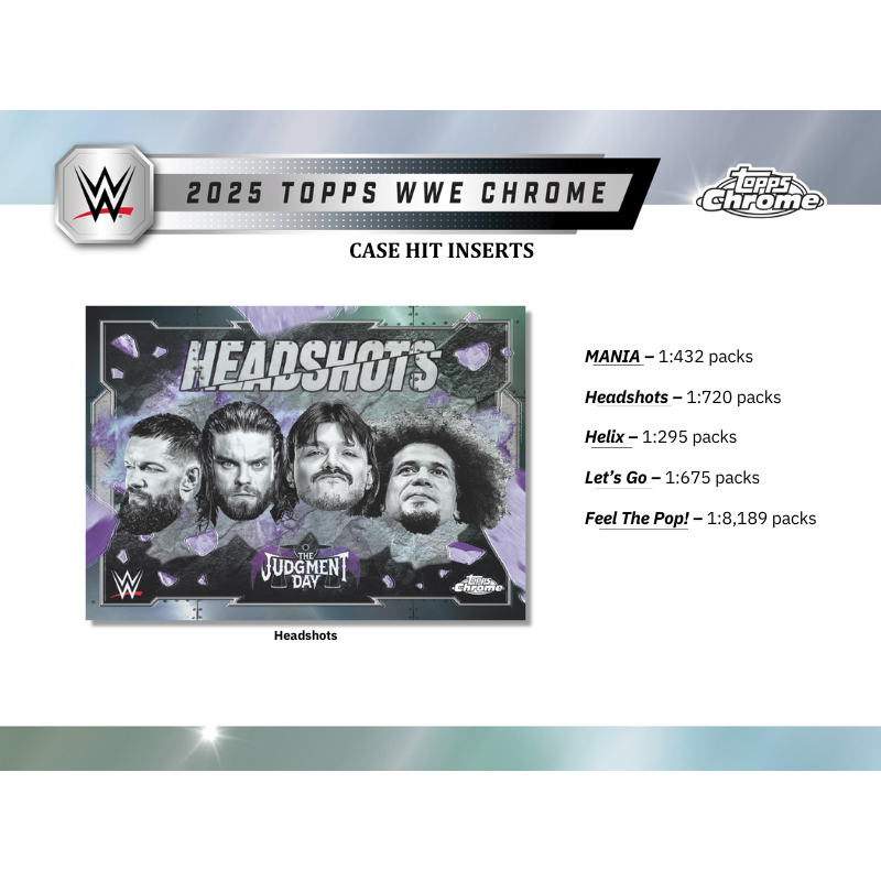2025 Topps Chrome WWE Hobby Box