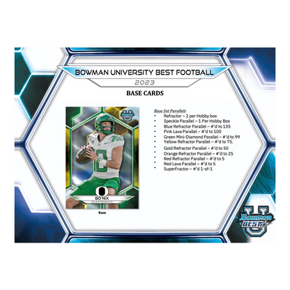 2023 Bowman University Best Football Breaker's Delight Box
