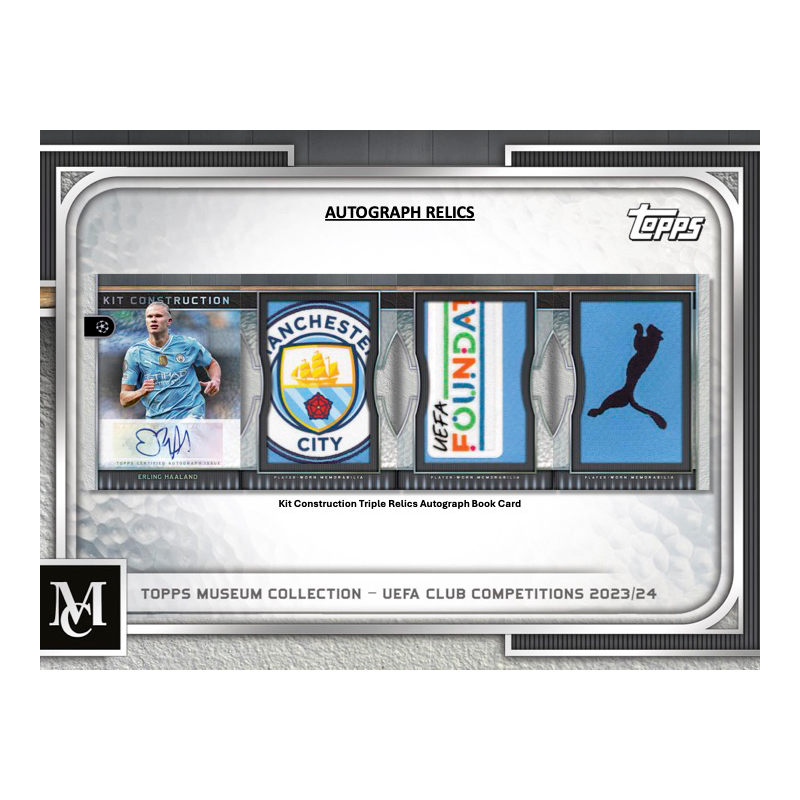 2023/24 Topps Museum Collection UEFA Champions League Soccer Hobby Box