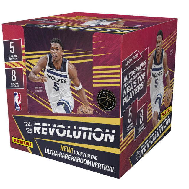 2024-25 Panini Revolution Basketball Hobby 8 Box inner case