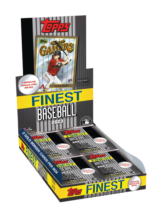 2023 Topps Finest Flashbacks Baseball Hobby 6 Box Case