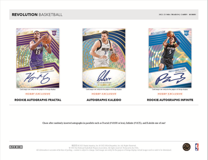 2022-23 Panini Revolution Basketball Hobby 16 Box Case
