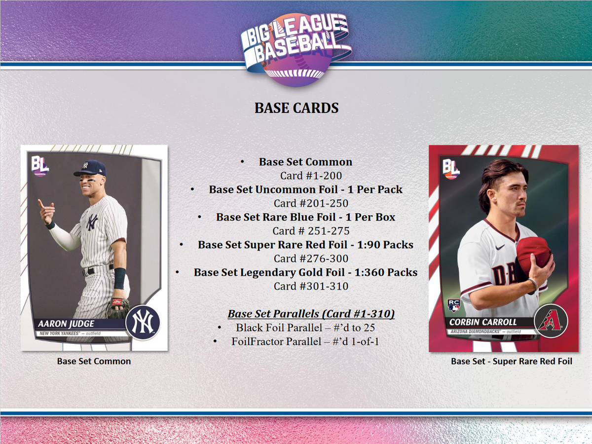 2023 Topps Big League Baseball Hobby 20 Box Case