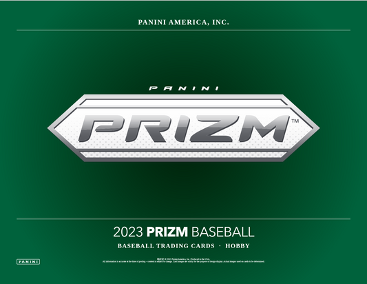 2023 Panini Prizm Baseball Hobby 12 Box Case