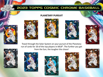 2023 Topps Cosmic Chrome Baseball Hobby 12 Box Case