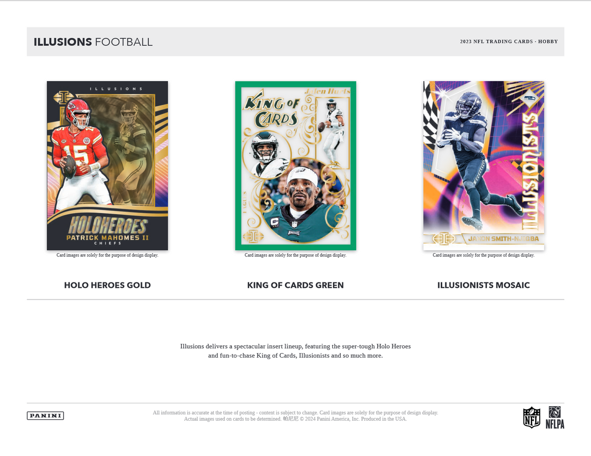 2023 Panini Illusions Football Hobby Box