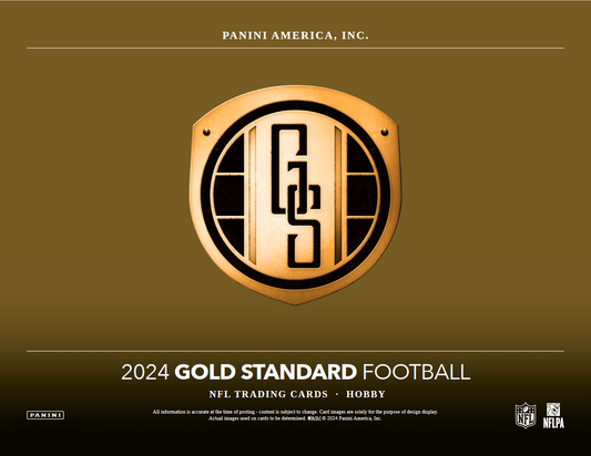 2024 Panini Gold Standard Football Hobby 12 Box Case