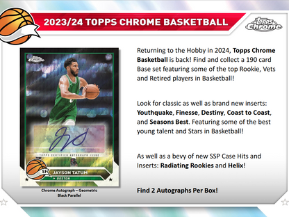 2023-24 Topps Chrome Basketball Breaker's Delight Box