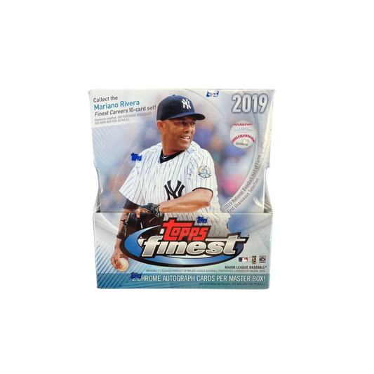 2019 Topps Finest Baseball Hobby Box