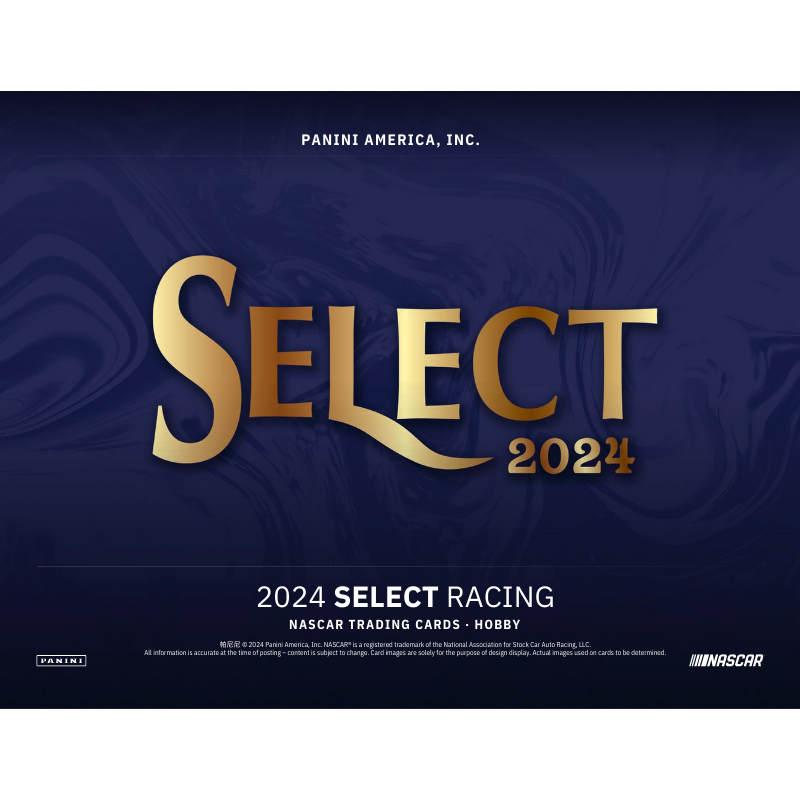 2024 Panini Select Racing Hobby 12 Box Case