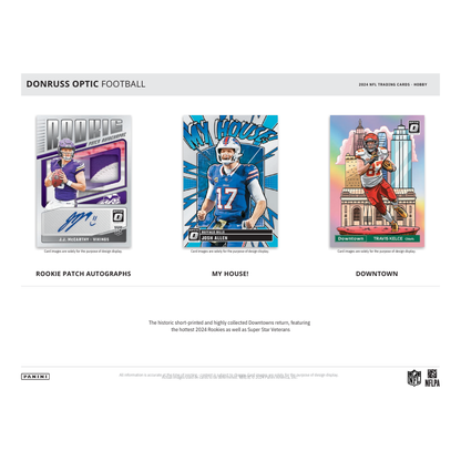 2024 Panini Donruss Optic Football Hobby 12 Box Case