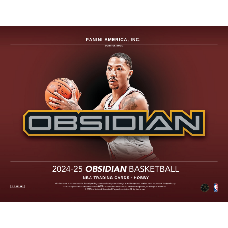 2024/25 Panini Obsidian Basketball Hobby 12 Box Case
