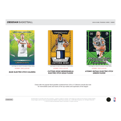 2024/25 Panini Obsidian Basketball Hobby Box